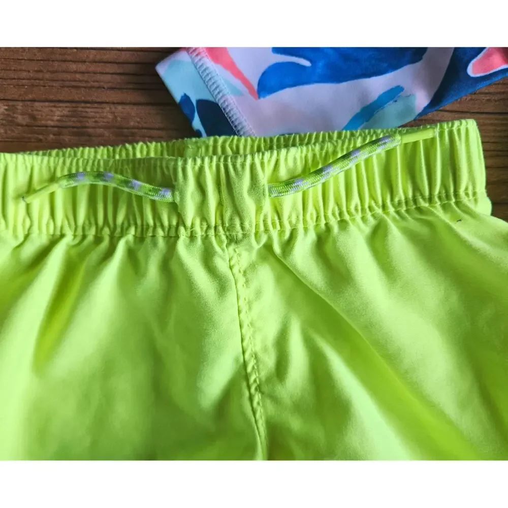Old Navy Swim bundle, Trunks and rash guard suit sz 3-6M